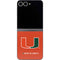 University of Miami Hurricanes Jersey Galaxy Z Flip6 Skin